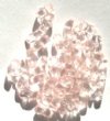 50 10mm Rose Pink Angel Wing Beads